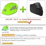 Bicycle Waterproof Helmet Cover, 2win2buy Nylon Windproof Dust-proof Rain Cover Road Bike Cycling Helmet Cover With Reflective Stripes - One Size Fits All