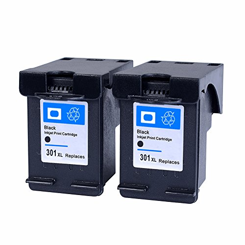 Preisvergleich Produktbild Wiederaufbereitete HP 301 XL Tintenpatrone für 2 Paket Schwarz