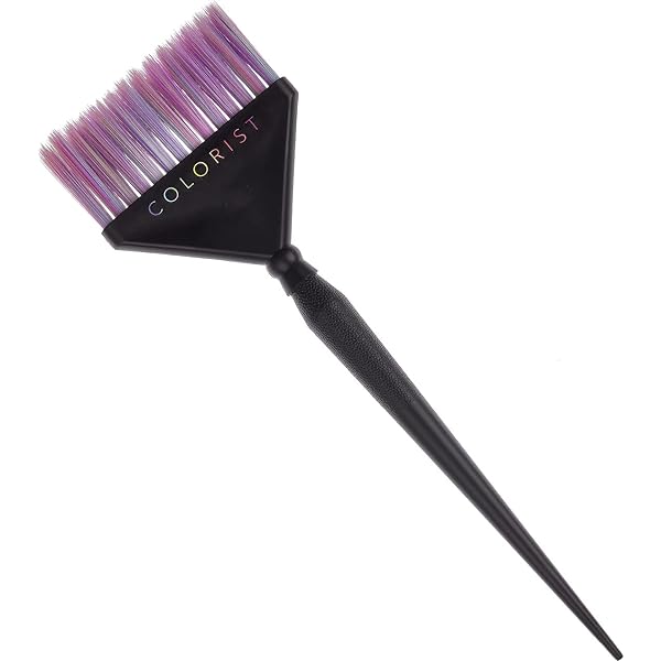 Comair Färbepinsel Schwarz – 21x6 Cm, Mit Rutschfestem Griff
