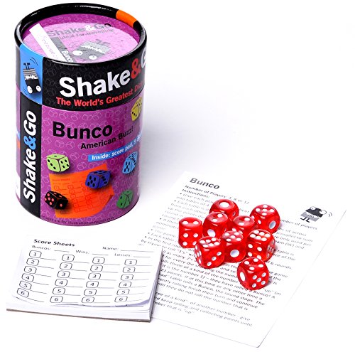 The Purple Cow Shake and Go Bunco Board Game