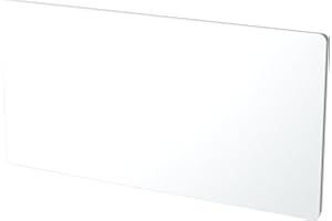 Carrera 051173 Panneaux Rayonnant en Verre Blanc LCD 1000W