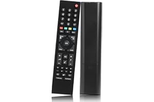 FOXRMT Télécommande Grundig TV RC3214801 03 pour Grundig LCD LED 3D HD Smart TV, Pas Besoin de Configuration Télécommande Grundig