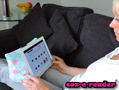 Coz-e-Reader Tablet-Ständer, Kissen, Flamingo - 2