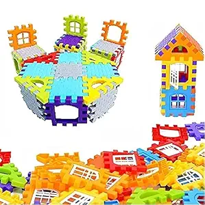 FRANSISCO Building Block Creative Learning Educational Entertaning Toy Kids Puzzle Assemble Indoor Brain Game Incrase Level of Kids Children 3 4 5 6 7 8 Year Kids Old Girls & Boys, multi colour