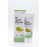 GC Tooth Mousse&trade; Kavun Aromalı Diş Bakım Kremi, 40g (35ml) | RECALDENT&trade; Form&uuml;l&uuml;, Flor&uuml;r İ&ccedil;ermez, Diş Minesi Onarımı, T&uuml;m Yaş 
