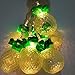 Produktbild Lichterkette FLOVEME Batteriebetriebene Weihnachtliche mit 10 Stück LED Lichterkette Warmweiß - Ananas für Party Deko, Garten Deko, Weihnachten, Hotel, Fest Deko, Geburtstag, Hockzeit