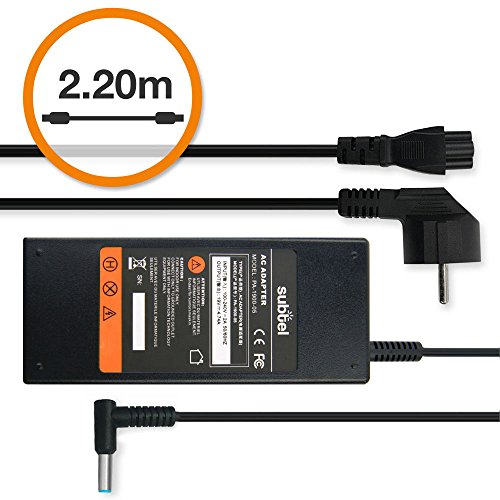 subtel® Premium Ladegerät (65W, 3.33A, 19,5V) für HP EliteBook 725 G3 / 745 G3 / 755 G3 / 820 G3 / 840 G3 / 850 G3 / Folio 1020 G1 / Folio 1040 G1 / Folio 1040 G2 / ProBook 470 G3 - 2