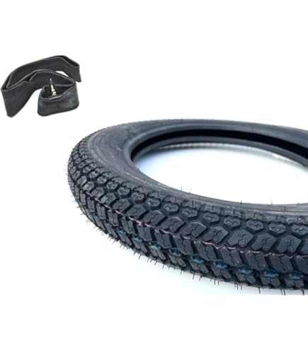 Pneumatici AWINA Kit 2 Pneumatici 2 Camere D'aria 3.00x12 Per Simson, ROLLER SR50 SR80 - Talco Incluso Tubo In Treccia Freno - Foto 2