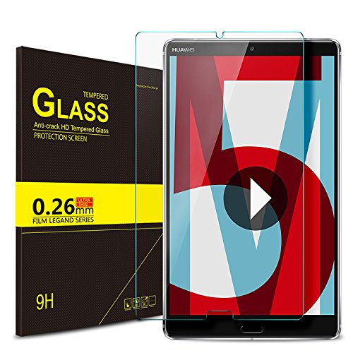 Huawei MediaPad M5 8.4 Templado Protector, IVSO Premium Cristal Protector de Pantalla de Vidrio Templado para Huawei MediaPad M5 8.4 Pulgadas 2018 Tablet (Tempered-Glass - 1 Pack)