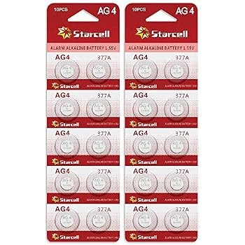 20 Piles Bouton AG4/LR626 Pour Montre - Envoi Avec Suivi - Longue Durée De Vie