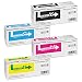 Produktbild 4x Toner SPARSET (BK,C,M,Y) Multipack ORIGINAL zu Kyocera ECOSYS P 7040 cdn, 1x black / schwarz, 16.000 Seiten, 1x rot / magenta, 1x blau / cyan, 1x gelb / yellow, je 12.000 Seiten, ersetzt TK5160K / 1T02NT0NL0, TK5160C / 1T02NTCNL0, TK5160M / 1T02NTBNL0, TK5160Y / 1T02NTANL0