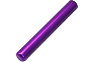 OVADA Joint Hülle Case | 11cm | Geruchsdicht u. Wasserdicht | Metall Aluminium | Premium Zigarren Transport | Hochwertige lange große Tube Hülse Box Aufbewahrung | Clean Design (Lila)