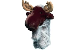 Daphne's Moose Novelty Hybrid Headcover - Brown/Grey