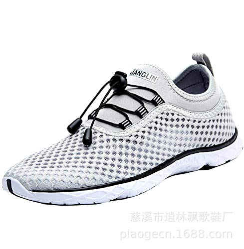 ALRN Customized Skin-Affixed Soft Shoes, Snorkeling Shoes, Air Permeable Anti-Skid Summer Couple Swimming Shoes, Quick-Drying Beach Shoes