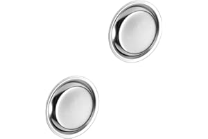 Alipis Lot De 2 Porte-sachets De Thé Ronds en Métal Élégants Et Fonctionnels pour Lheure du Thé