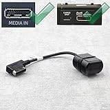 audi music interface adapterkabel KEINE Kompatibilität: Für Audi mit MMI 3G plus | Audi mit RMC | Audi mit MMI 2G | Audi A4