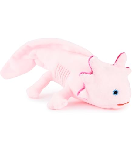 Wild Republic Cuddlekins Axolotl Plüschtier, 20 Cm – Aus Recycelten Materialien, Niedlich & Realistisch