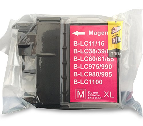 10x Kompatible Drucker Tintenpatronen für Brother DCP-375CW – 2x Cyan / 2x Gelb / 2x Magenta / 4x Schwarz - 5