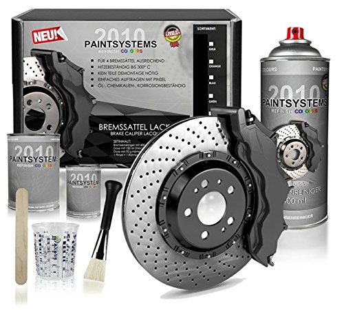 Preisvergleich Produktbild Bremssattel Lackset schwarz 6-teilig