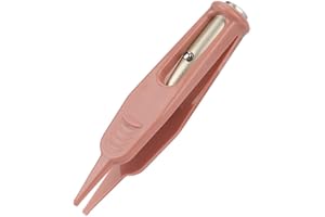 ZERODIS Baby Nasal Pinzette Anti Rutsch Sicherheits Rundkopf Baby Reinigungs Pinzette Ohr Nasen Navel Reiniger