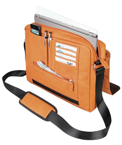Wedo 596006 GoFashion Pro Crossover-Tasche Querformat (mit Spezialfach für Tablet PCs) orange - 2