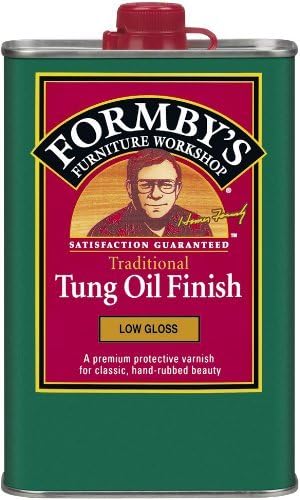 Formbys 30064 Low Gloss Tung Oil Finish, 16-Ounce by Formby