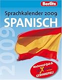 Image de Berlitz Sprachkalender 2009 Spanisch - Kalender: Spaß mit Spanisch Tag für Tag