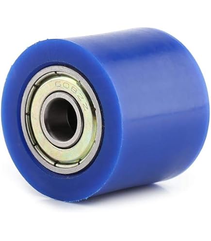 Rouleau De Chaîne Moto 10 Mm - Guide Chaîne Pour ATV, Quad, Dirt Bike, Scooter - Vert - Métal & Plastique - Installation Facile