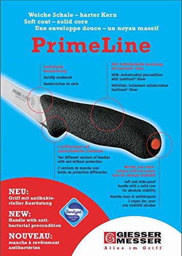 Giesser Messer PrimeLine Chef 21 cm Klingenlänge Brotmesser – Profimesser - 4