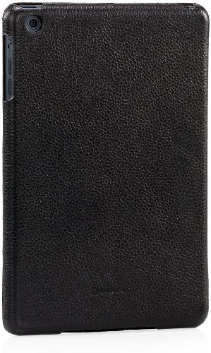 StilGut Couverture Case, Tasche aus feinstem Leder für das Apple iPad mini mit Retinadisplay & iPad mini 3 unterstützt Smart-Cover Funktion, Schwarz - 6