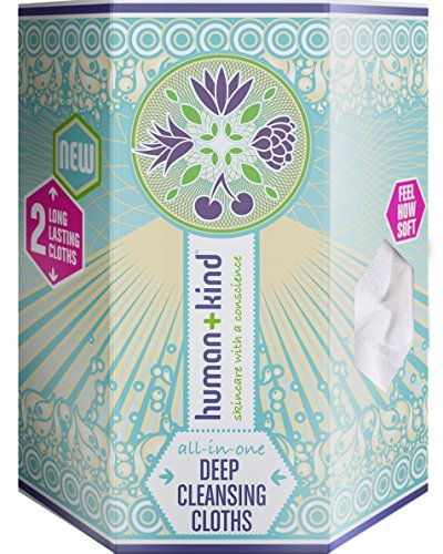 Human+Kind Deep Cleansing Cloths (Pack of 2)