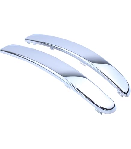 FRONT BUMPER RIGHT LOWER MOULDING TRIM CHROME FOR FIAT 500 2007-2015 LOUNGE