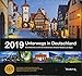 Tischkalender Unterwegs in Deutschland 2019: 365-Tage Spiralaufsteller in Geschenkbox by