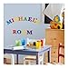 RoomMates Repositionable Childrens Wall Stickers - Primary Letters