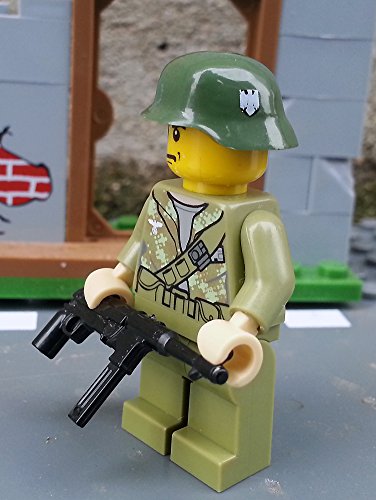 Modbrix 2149 – ✠ Wehrmachtsgespann BMW R75 Motorrad mit Beiwagen inkl. Wehrmacht Elite Soldaten aus original Lego® Teilen ✠ - 6