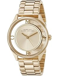 Marc Jacobs cuarzo analógico de acero inoxidable para mujer-reloj MBM3413