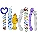Produktbild 7 pcs Hochwertig Glasdildo Kristall Glas Dildo G-punkt Penis Anal Butt Plug Masturbation Stimulator SM Spielzeug Sex-Toys Sex Spaß machen