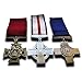 Produktbild Militärische Medaillen 3 x Set Victoria Cross, auffällige Gallantry Cross& George Cross Medaillen Repro