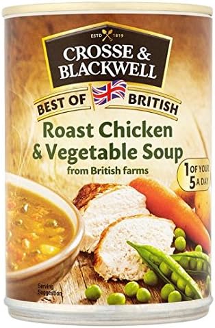 Crosse And Blackwell Best Of British Roast Chicken And Vegetable Soup 400G