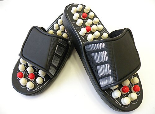 Preisvergleich Produktbild Eagle iRoot Creative Massage Accupressure Foot Slipper-Powerful Reflexology Sandals - Massage Slippers; Acupressure Foot Massager; Foot Massager; Reflex Massage Sandal; These Reflexology Sandals Counts With Nodules That Apply Pressure on Specific Points on Your Feet to Provide a Great Massage While Relaxing You. T by Eastern Cloud