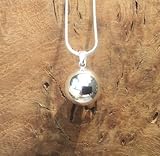 Argent simple Boule L Bola Collier kit L 'mexicaine Bola' L un joli Cadeau de grossesse