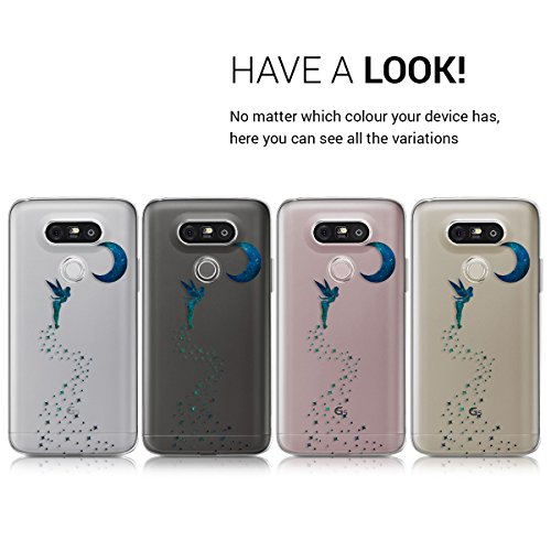 kwmobile Funda para LG G5 G5 SE - Carcasa Protectora de TPU con dise o de Hada en Azul Oscuro petr leo Transparente reviews kwmobile Funda para LG G5 G5 SE - Carcasa Protectora de TPU con dise o de Hada en Azul Oscuro petr leo Transparente