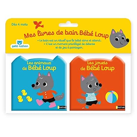 Mes livres de bain Bb Loup