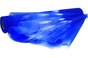 Time to Sparkle 1 Roll 26M X 29cm Royal Blue Sheer Organza Roll Fabric Chair Cover Sash Bows Table Runner Sashes Swags Wedding Party 38+ Colors Option