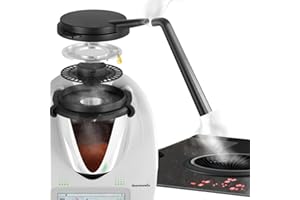 ‎LECKERHELFER AUTOMATISCH LECKER DampfPRO - Zubehör passend für deinen Thermomix TM5, TM6, Dampfumleiter/Dampfableiter für Dunstabzugshauben/Inselhauben und Muldenlüfter mit Fettfilter/Geruchsfilter (DampfPRO)