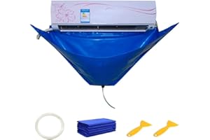 LSFYYDS Pulizia del condizionatore d'Aria Protezione Antipolvere, Copertura per la Pulizia dell'Aria condizionata, Condizionatori d'Aria a Parete Tubi dell'Acqua Custodia Protettiva per la casa Custodia