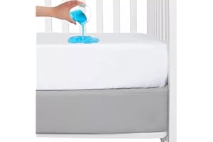 NORA HOME Coprimaterasso per lettino 70 x 140. Livello di impermeabilità 5/5. Non dà calore. Non fa rumore. Antiacaros - Coprimaterasso per lettino 140 x 70 cm, impermeabile, 100% cotone. Oeko-Tex.