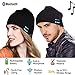 Price comparison product image COTOP Music Beanie, Fashion Bluetooth Knit Hat with Stereo Headphones and Microphone Warm Chunky Soft Beanie Hands Free Talking for iPhone Samsung Android And iPad Men and Women (Black)