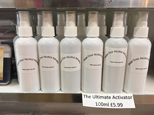 Stage Door Activador de alcohol 99,9% IPA 100 ml - para dashbo Alcohol activado maquillaje paletas
