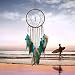 Produktbild Dream Catcher TAOtTAO Handmade Dream Catcher Federn Dekoration für Auto Wandbehang Zimmer Home Decor